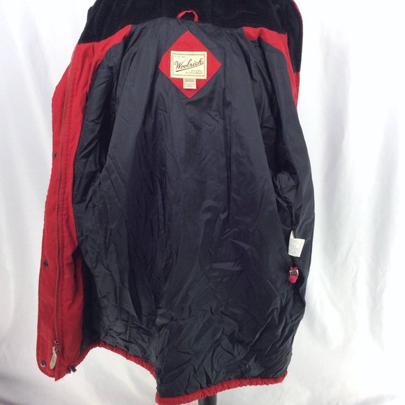 Woolrich Parka Jacket Womens Size Medium Quilted Mid Length Trench Coat - Picture 11 of 13